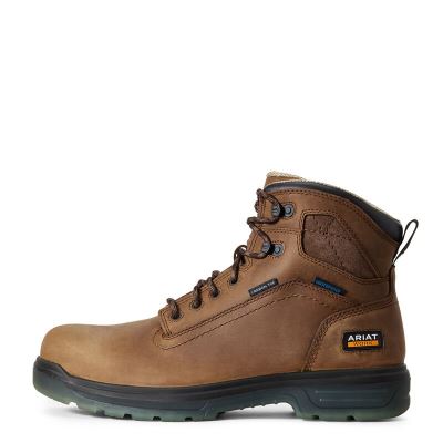 Ariat Turbo 6" H2O CSA - Werkschoenen Bruin Heren - 42556-370